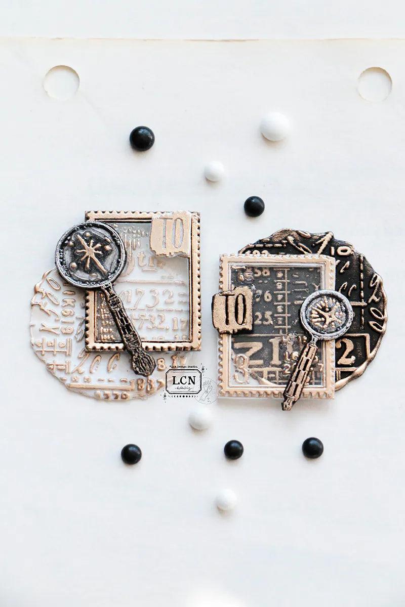 LCN Design Studio: Postage Stamp M1 and M2 Wax Seal Stamps