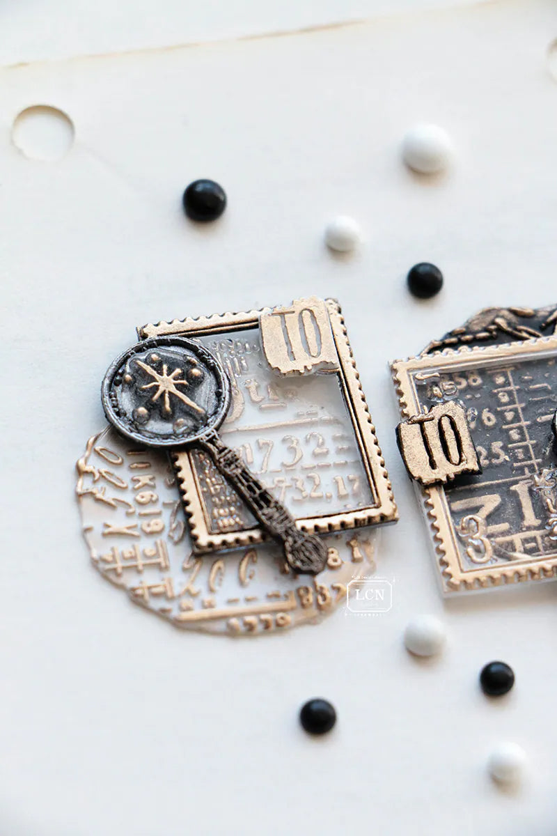LCN Design Studio: Postage Stamp M1 and M2 Wax Seal Stamps
