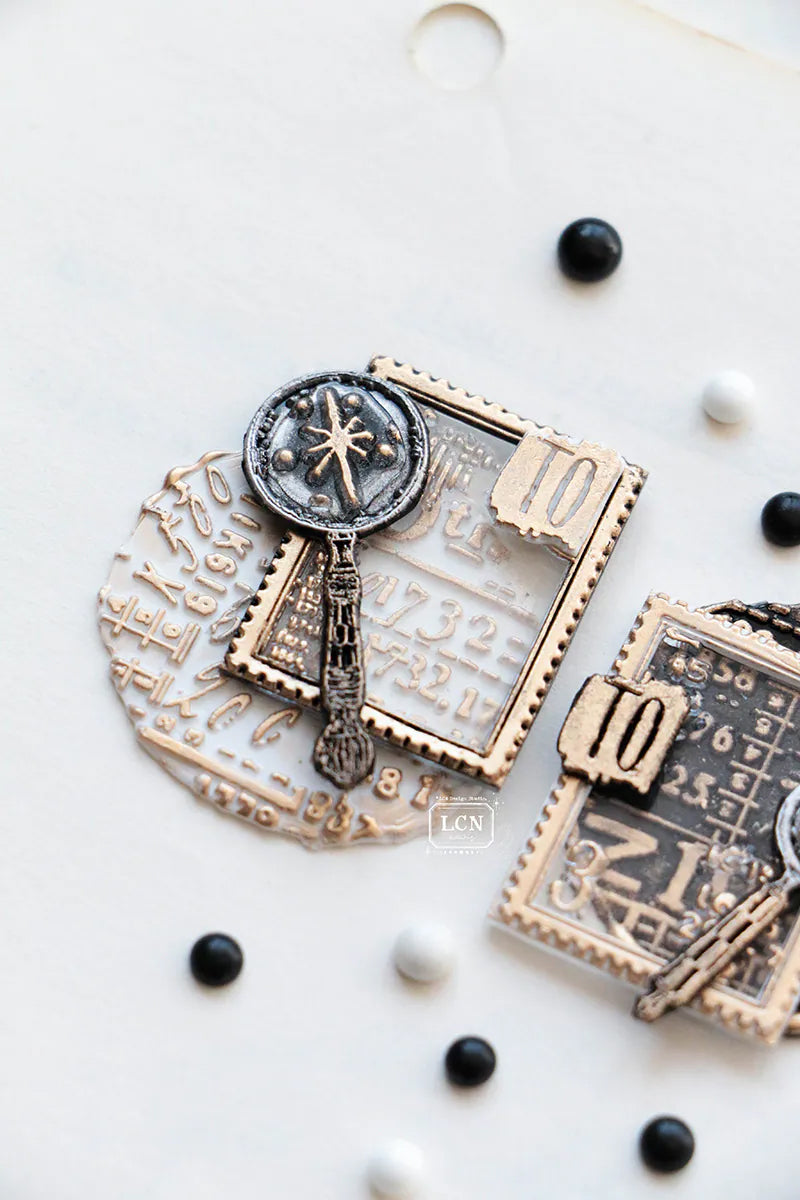 LCN Design Studio: Postage Stamp M1 and M2 Wax Seal Stamps