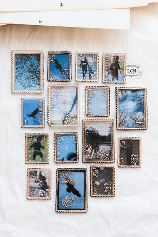 LCN Design Studio: Postage Stamp M1 and M2 Wax Seal Stamps