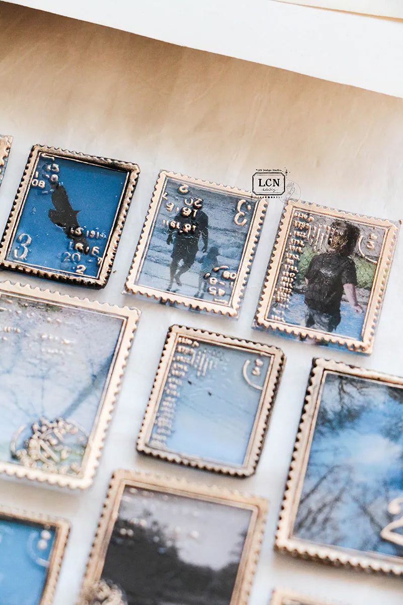 LCN Design Studio: Postage Stamp M1 and M2 Wax Seal Stamps
