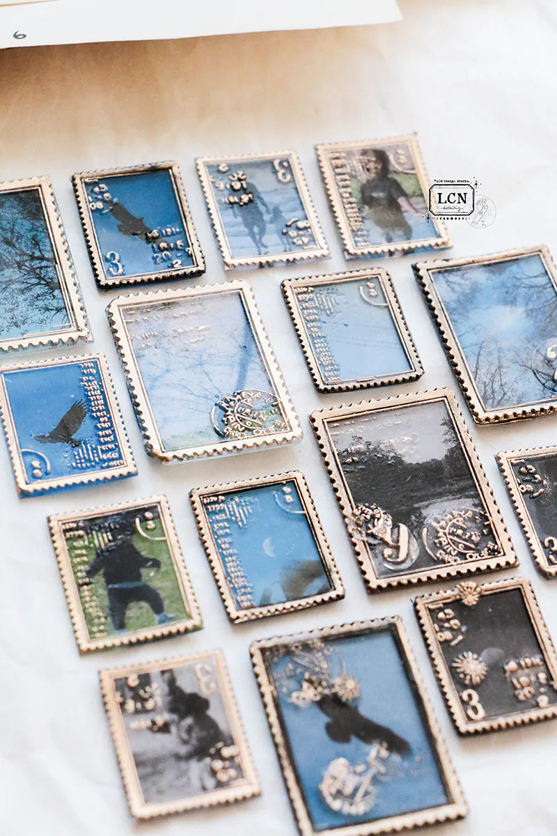 LCN Design Studio: Postage Stamp M1 and M2 Wax Seal Stamps