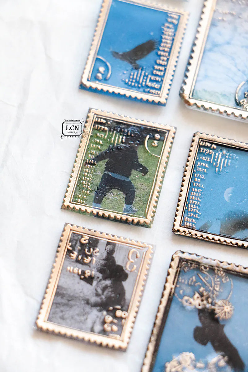 LCN Design Studio: Postage Stamp M1 and M2 Wax Seal Stamps