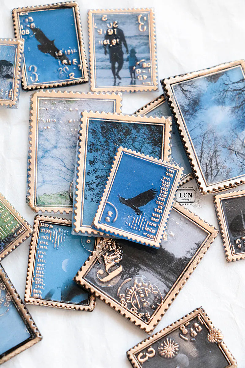 LCN Design Studio: Postage Stamp M1 and M2 Wax Seal Stamps