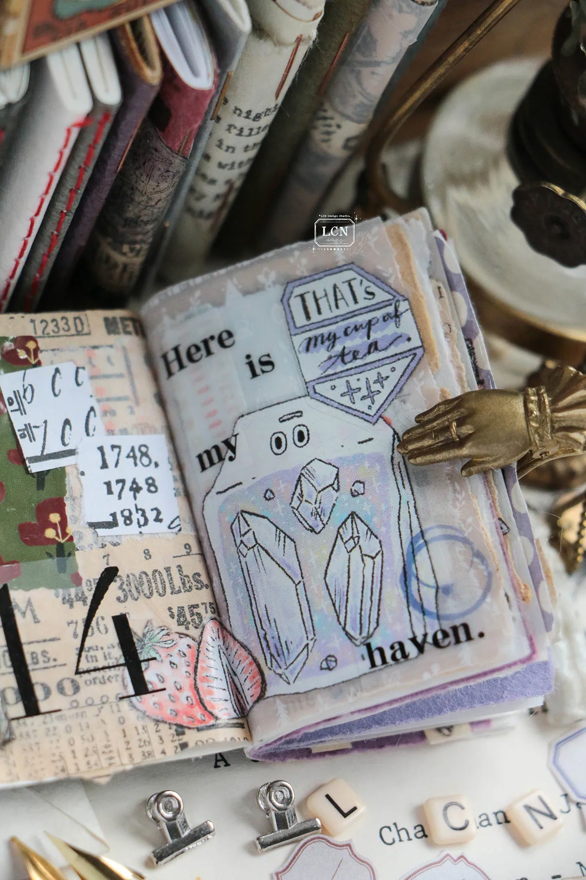 LCN Design Studio: Tea Time Kiss-Cut PET Tape