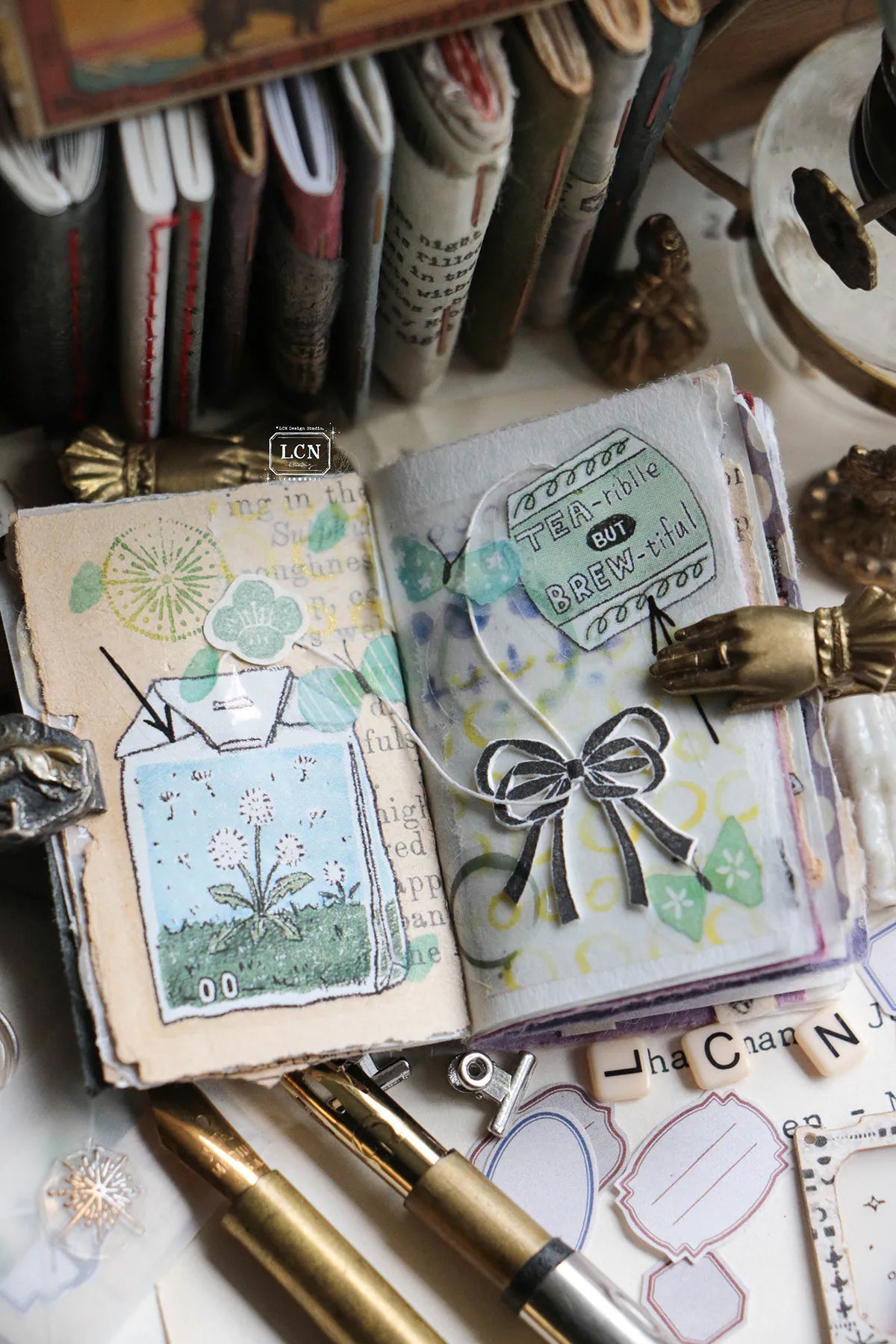 LCN Design Studio: Tea Time Kiss-Cut PET Tape