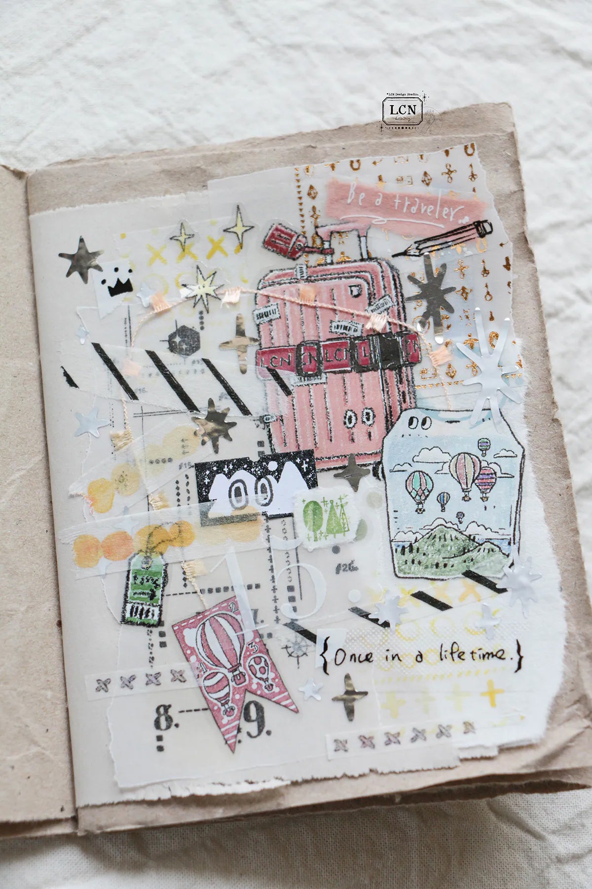 LCN Design Studio: Tea Time Kiss-Cut PET Tape