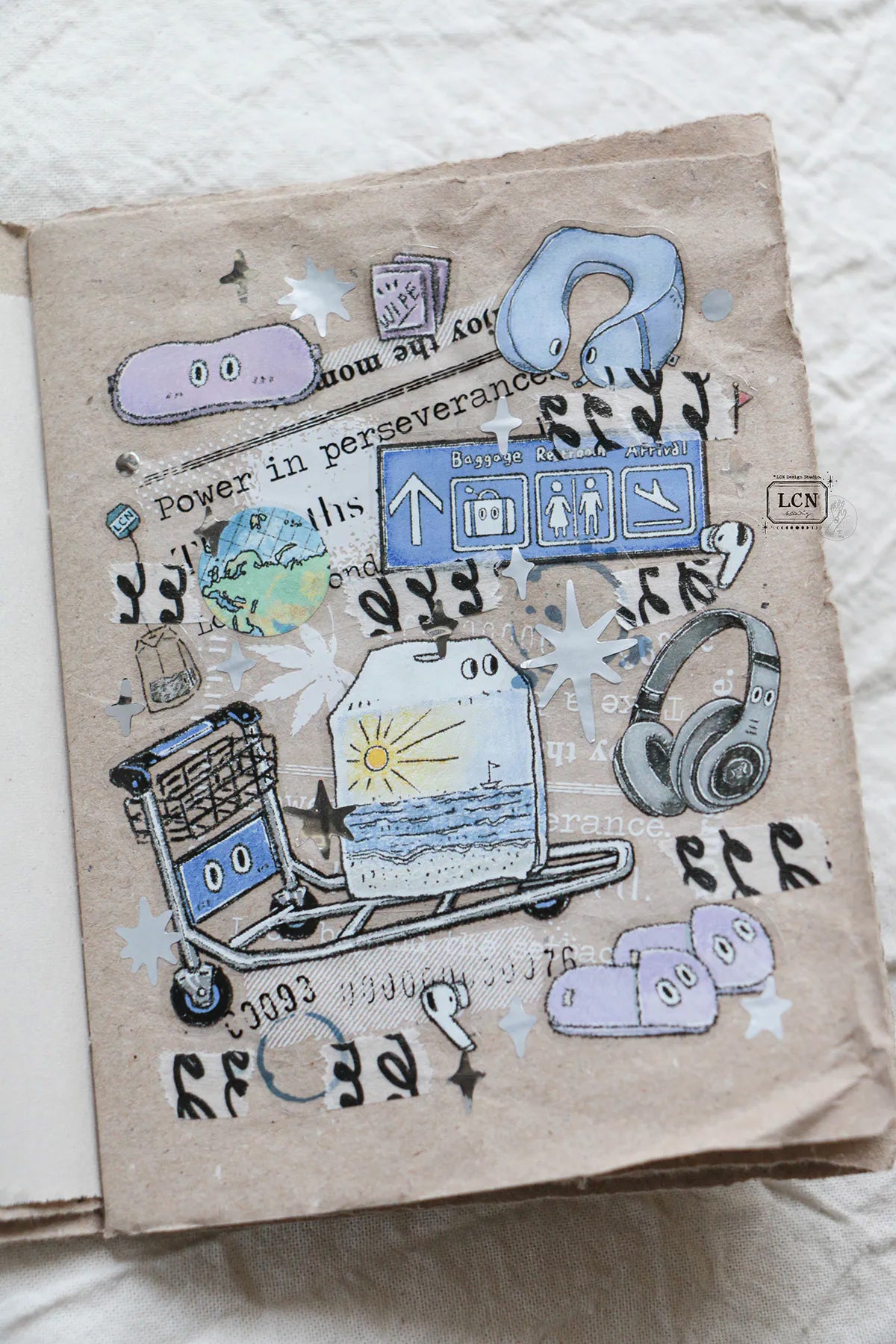 LCN Design Studio: Tea Time Kiss-Cut PET Tape