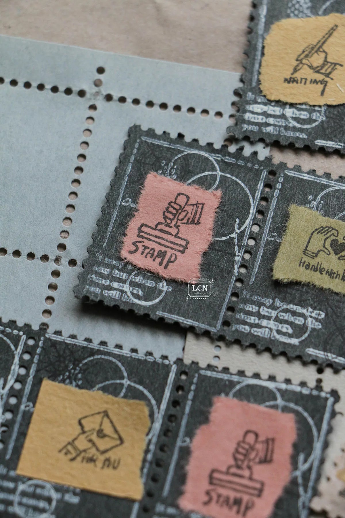 LCN Design Studio: Tiny Signs Rubber Stamps Set