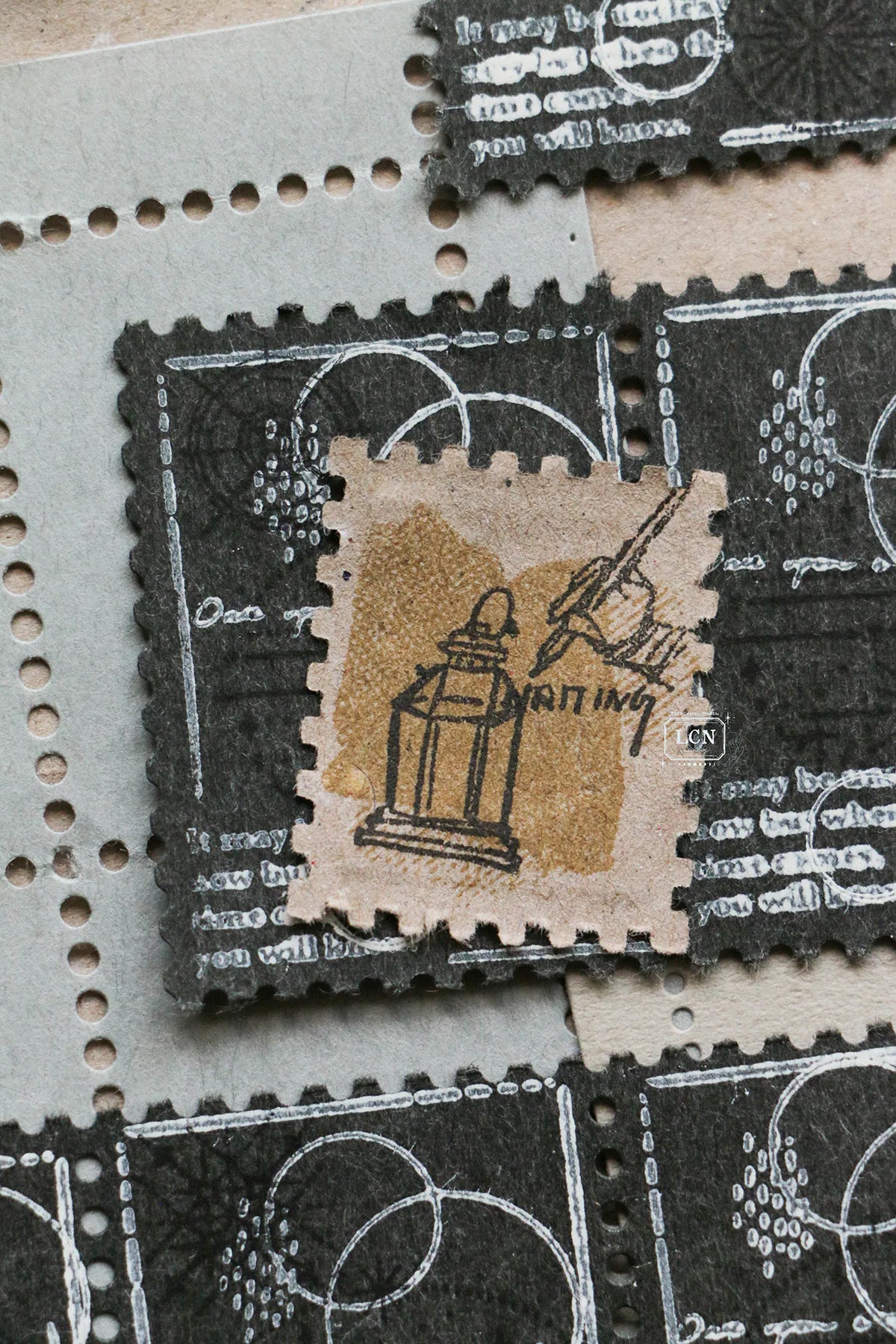 LCN Design Studio: Tiny Signs Rubber Stamps Set