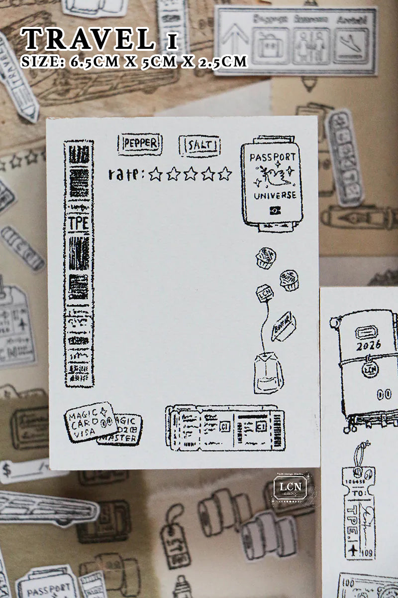 LCN Design Studio: Travel Stamps