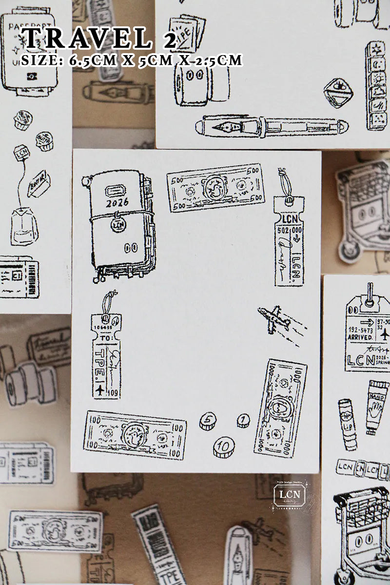 LCN Design Studio: Travel Stamps