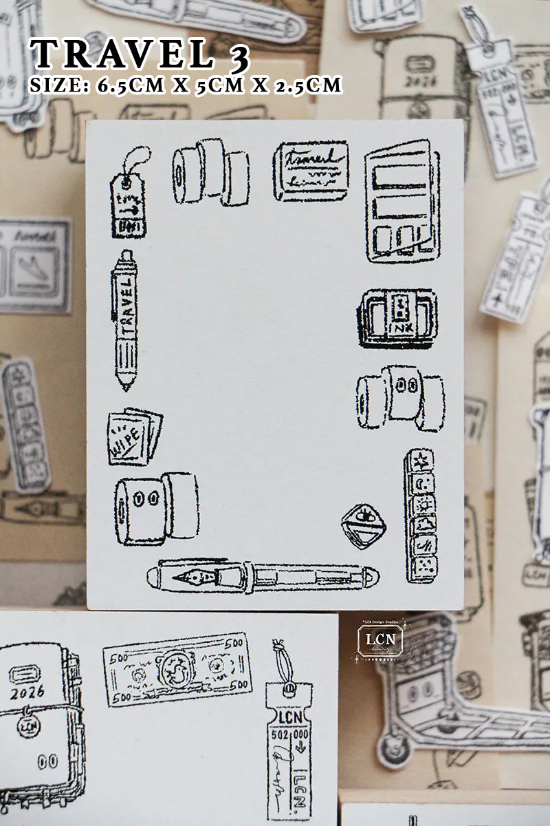 LCN Design Studio: Travel Stamps