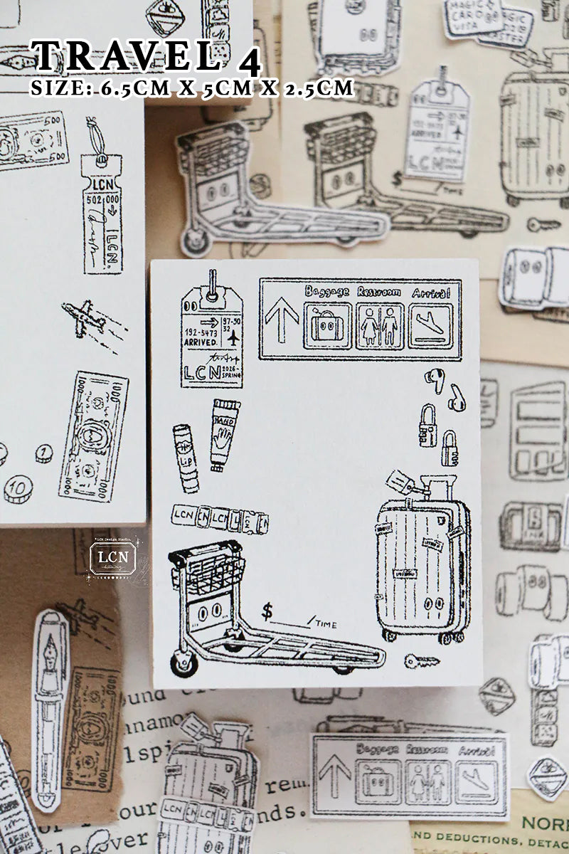 LCN Design Studio: Travel Stamps