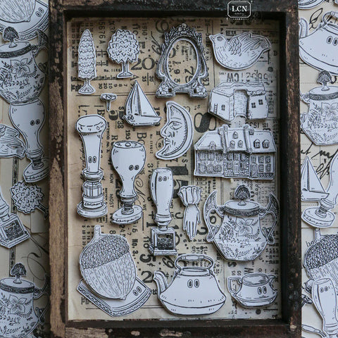 LCN Design Studio: Treasure Hunt Acrylic Stamps Set