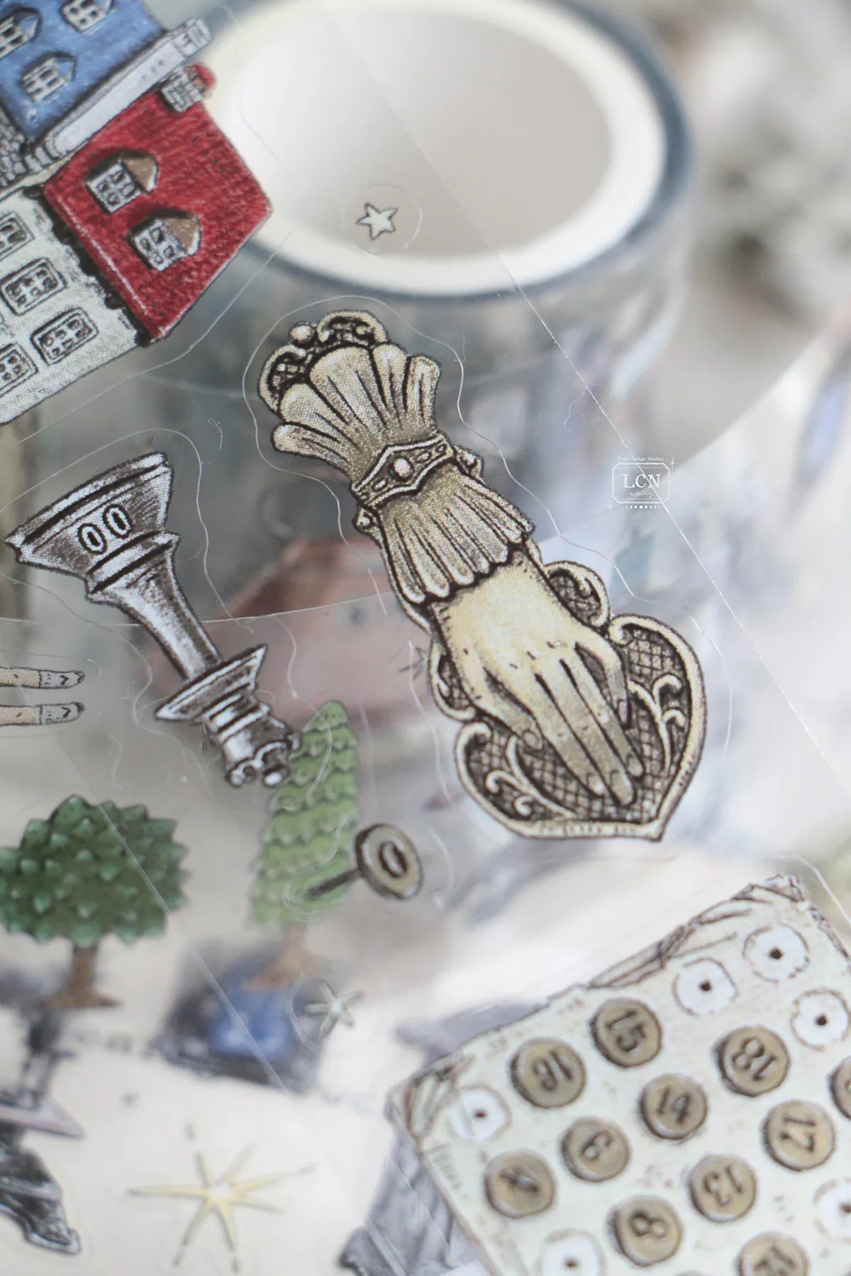 LCN Design Studio: Treasure Hunting VOL 1 Kiss-Cut PET Tape