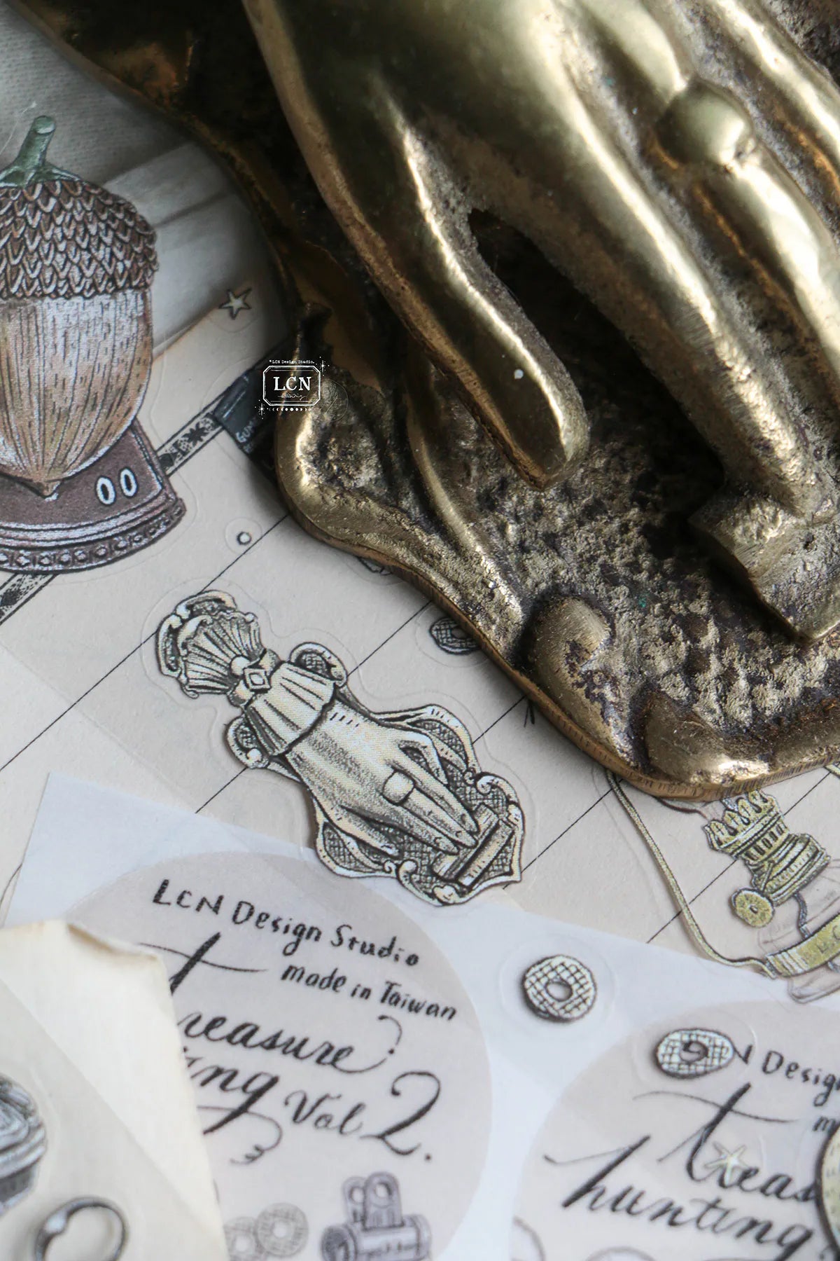 LCN Design Studio: Treasure Hunting VOL 2 Kiss-Cut PET Tape