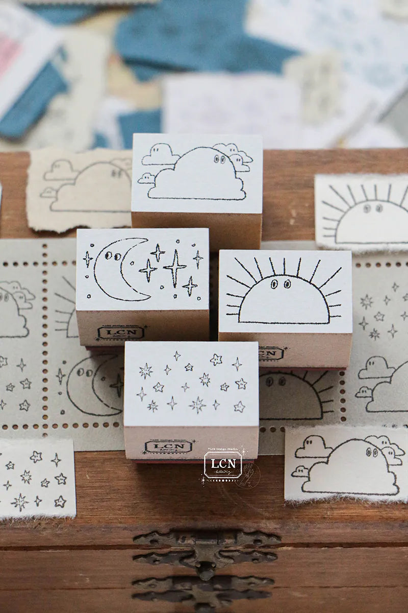 LCN Design Studio: Weather Stamps Set