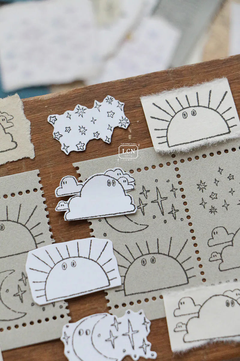 LCN Design Studio: Weather Stamps Set