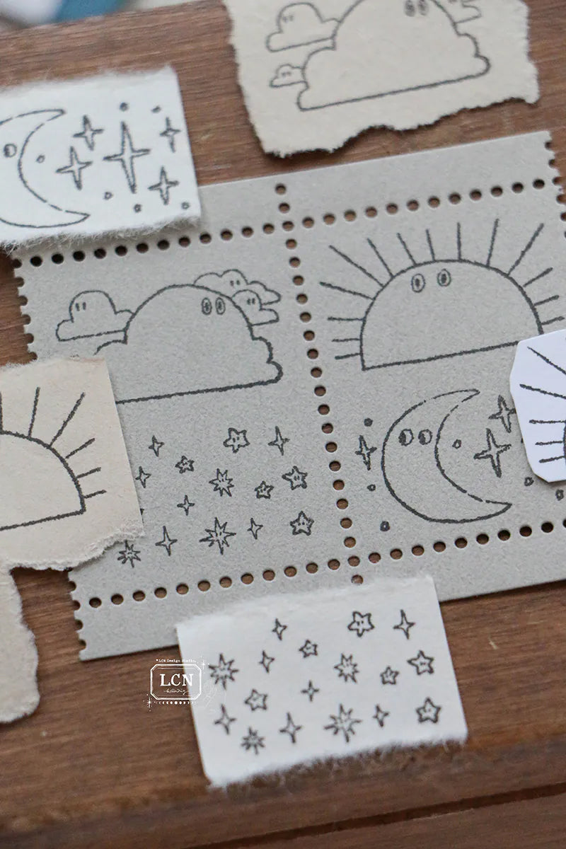 LCN Design Studio: Weather Stamps Set