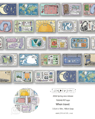 LCN Design Studio: When Travel PET Tape