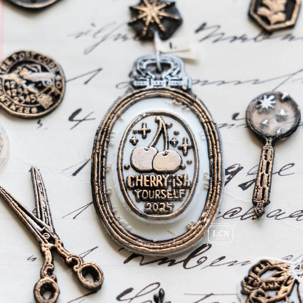 LCN Design Studio: Cherry-ish Yourself Wax Seal Stamp