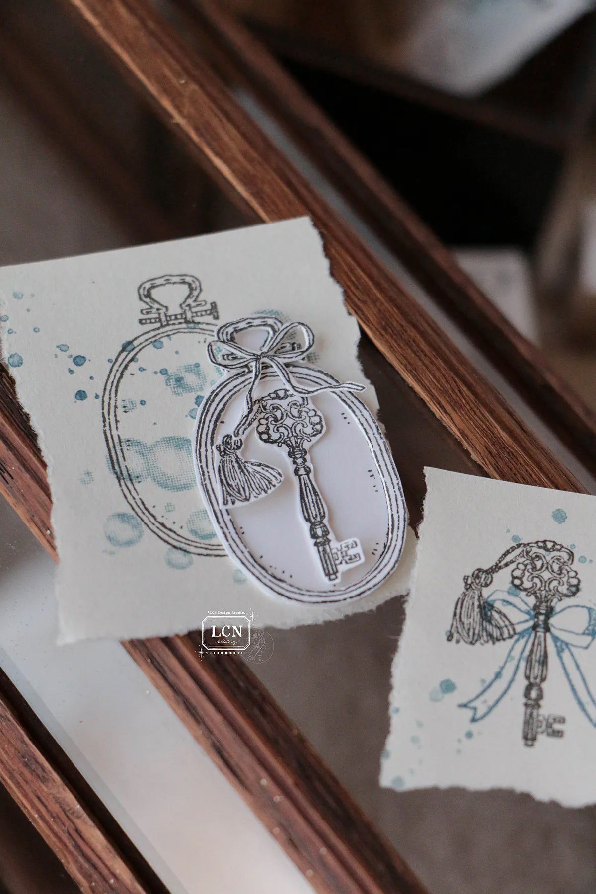 LCN Design Studio: Skeleton Key Stamp – Papergame