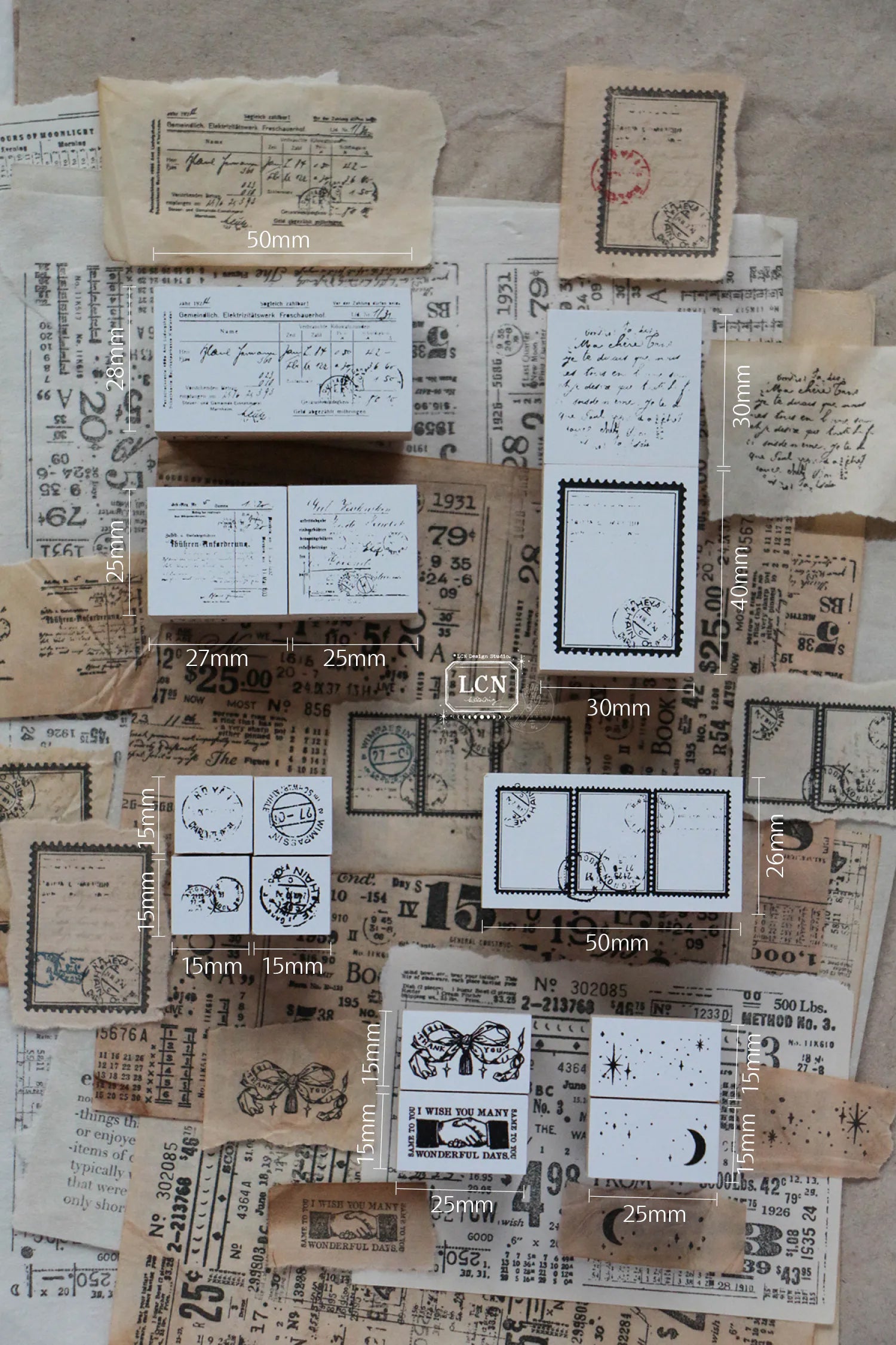 LCN Design Studio: Postage Stamp S. & Postage Stamp L.