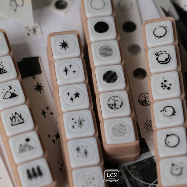 LCN Design Studio: Push Button Self Inking Stamps