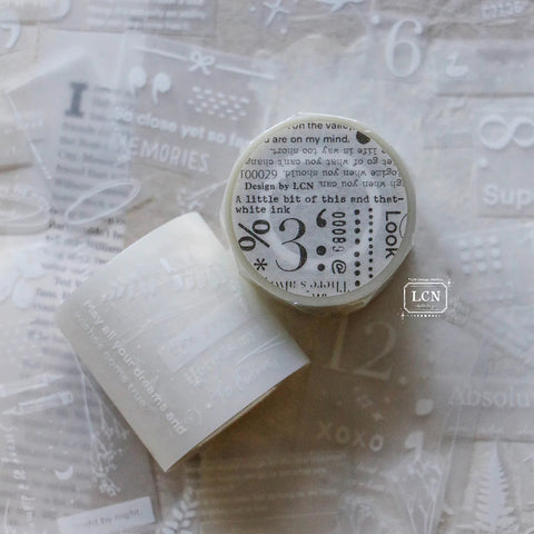 LCN Design Studio: This and That Masking Tape (White)