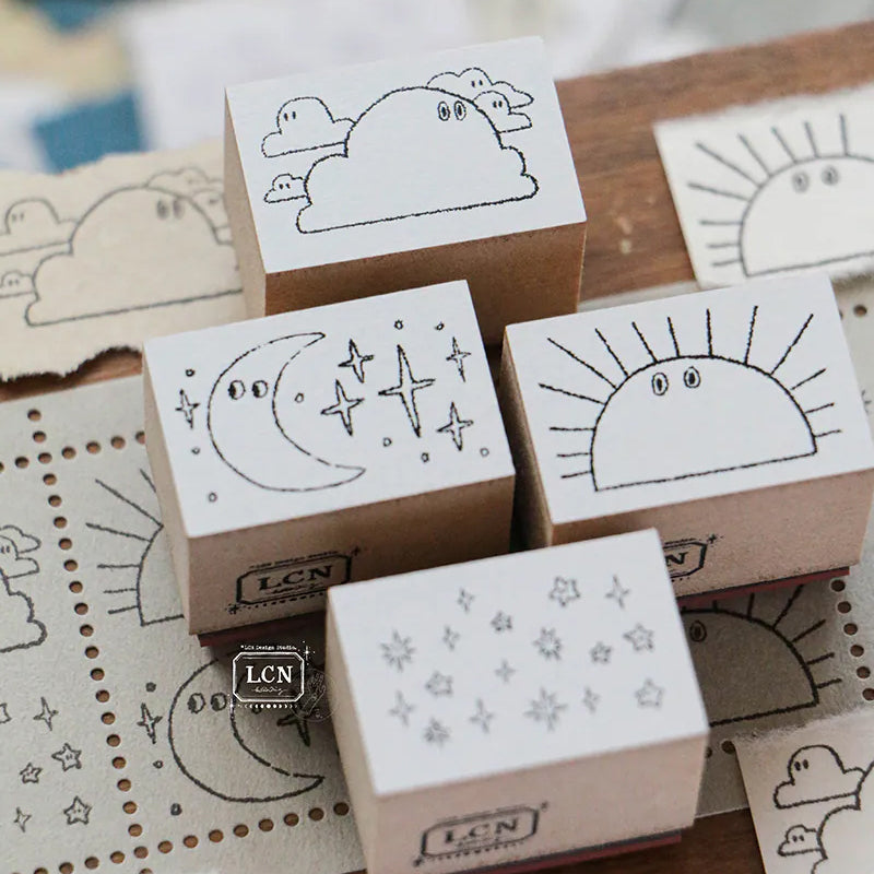 LCN Design Studio: Weather Stamps Set