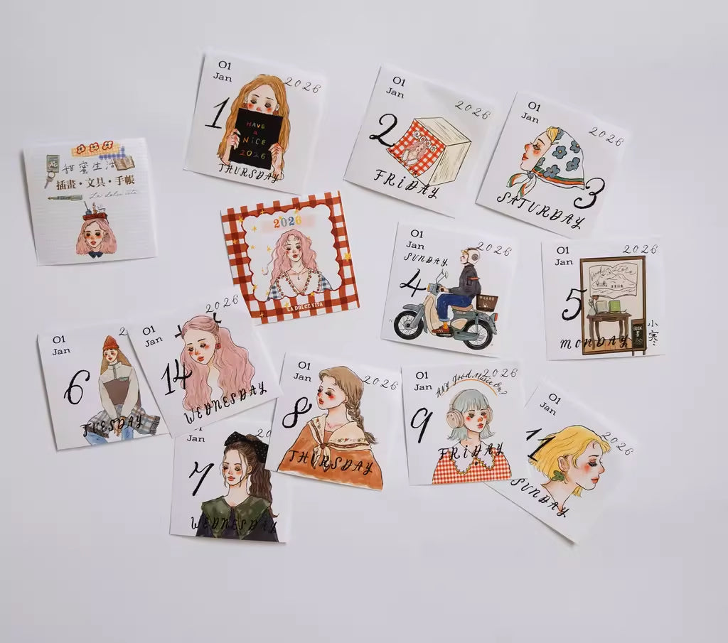 2026 La Dolce Vita Calendar