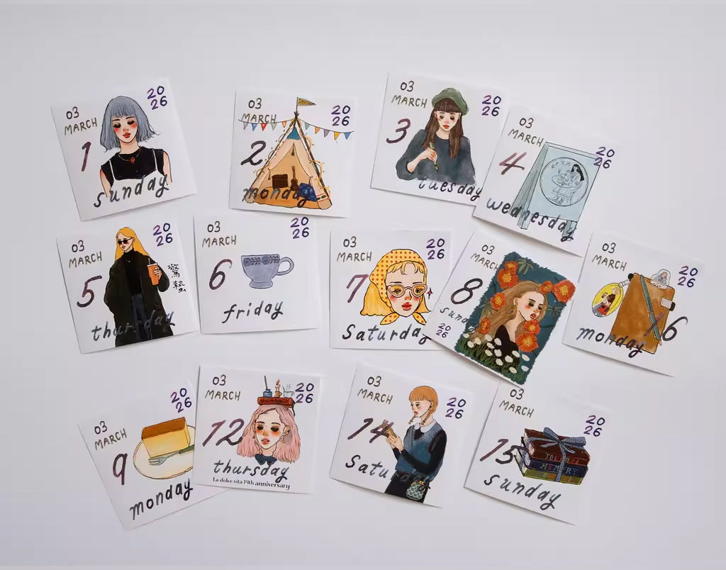 2026 La Dolce Vita Calendar