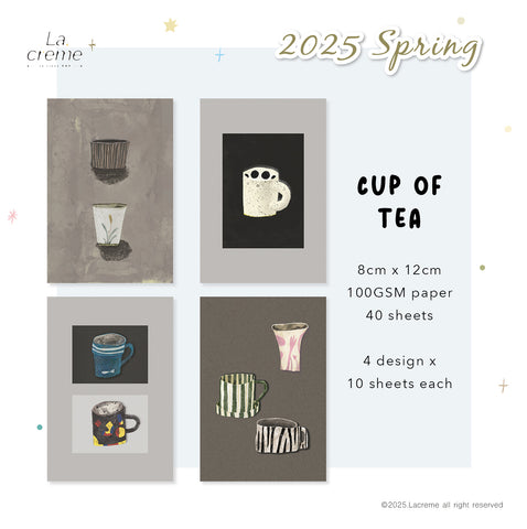 Lacreme Memo Pad: Cup of Tea