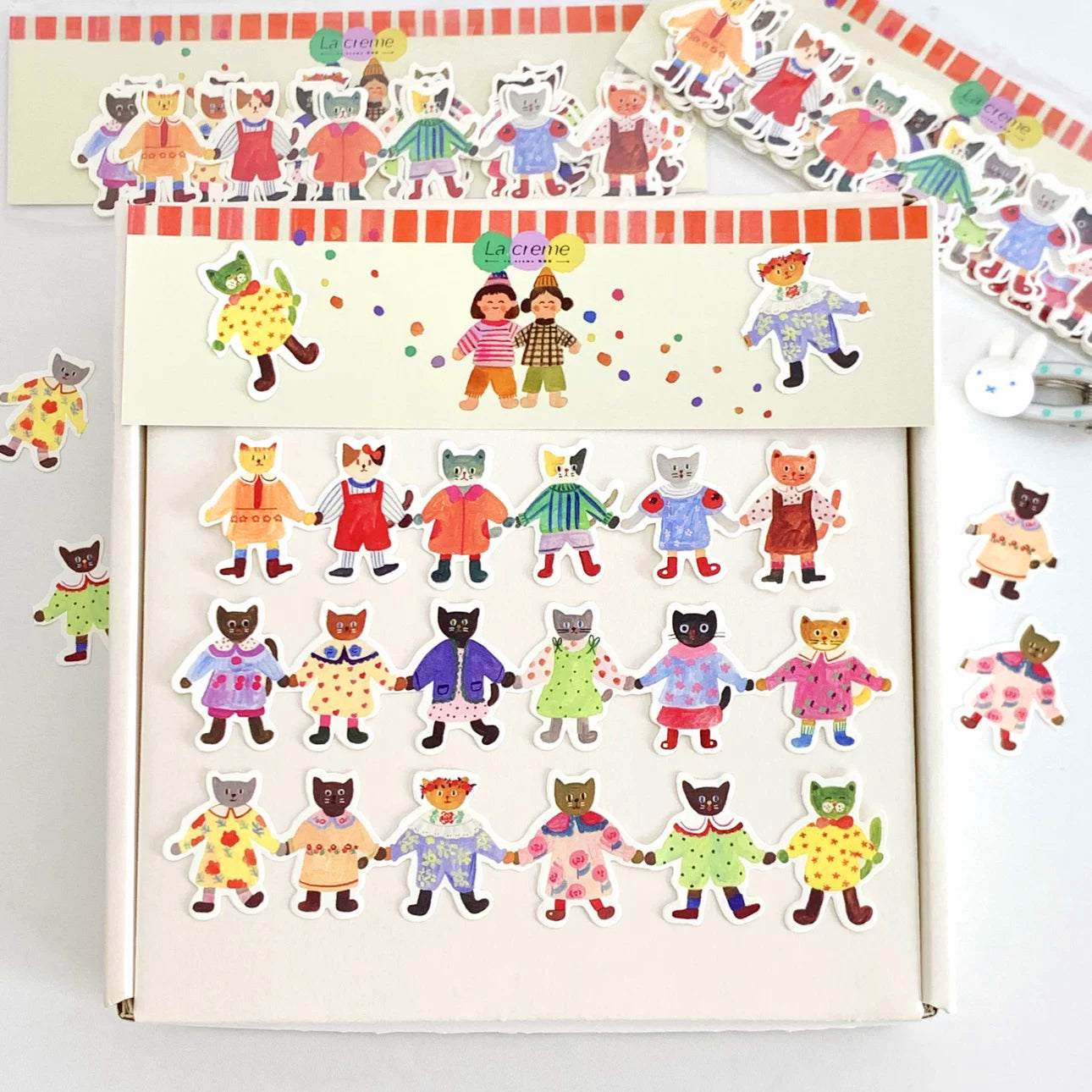 Lacreme Memo Paper: Watercolor Doodles