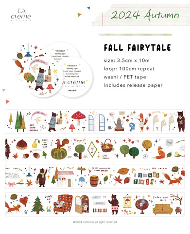 Lacreme Masking Tape: Fall Fairytale