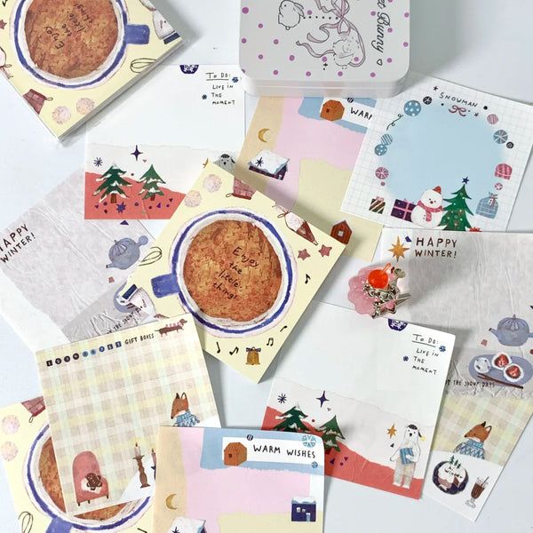 Lacreme Memo Pad: Hot Cocoa