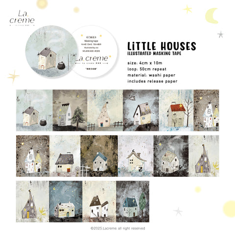 Lacreme Washi Tape: Little Houses