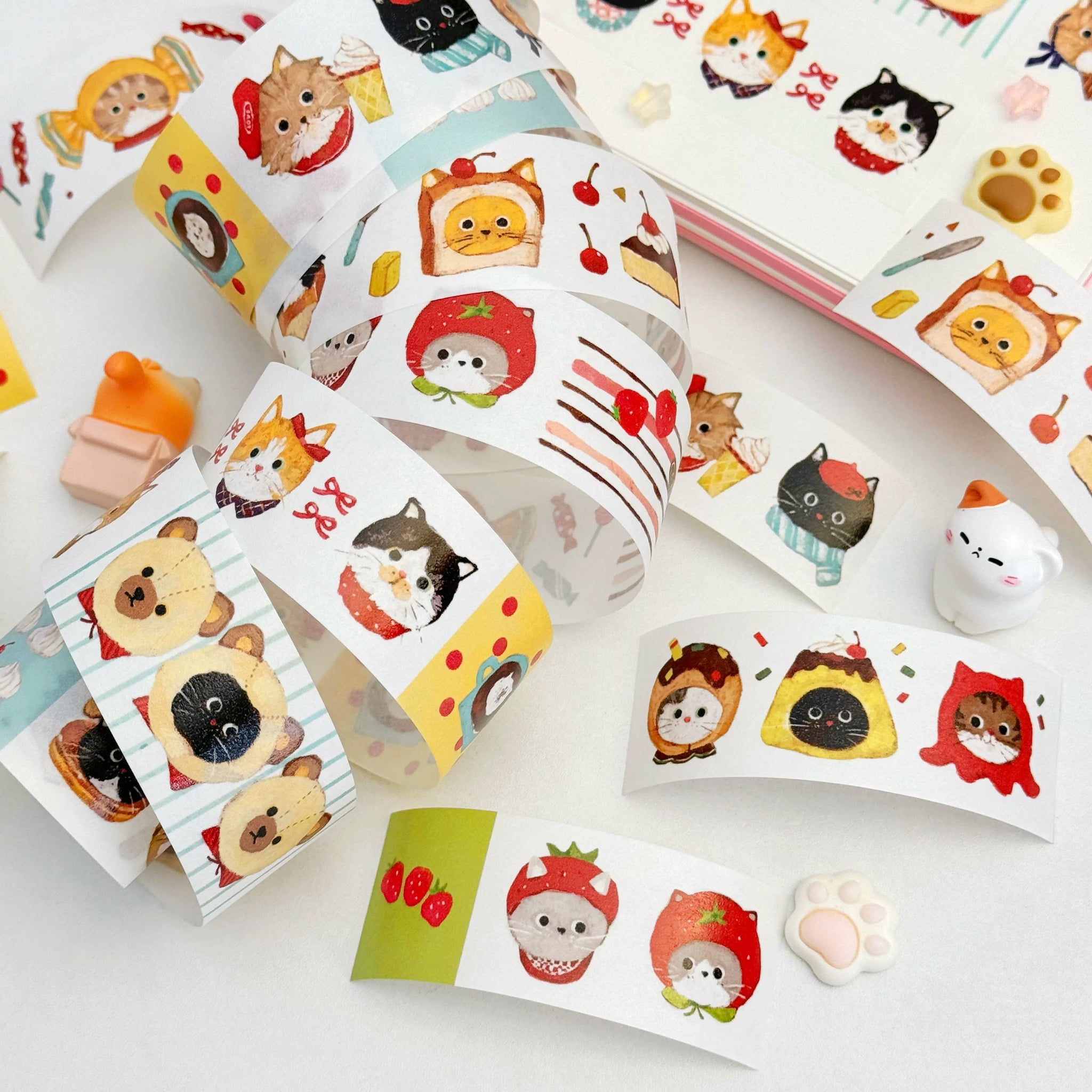 Lacreme Washi Tape: Sweet Cats