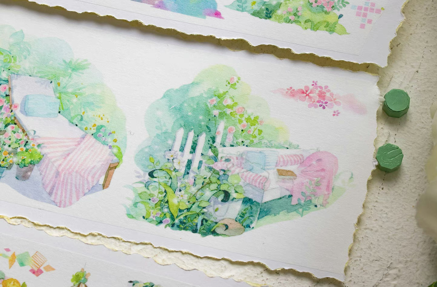 Lemontree Product Masking Tape: Aaron's Garden