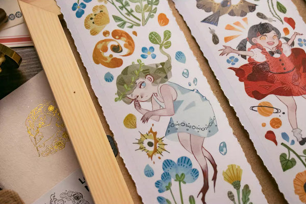 Lemontree Product Masking Tape: Bloom and Wilt