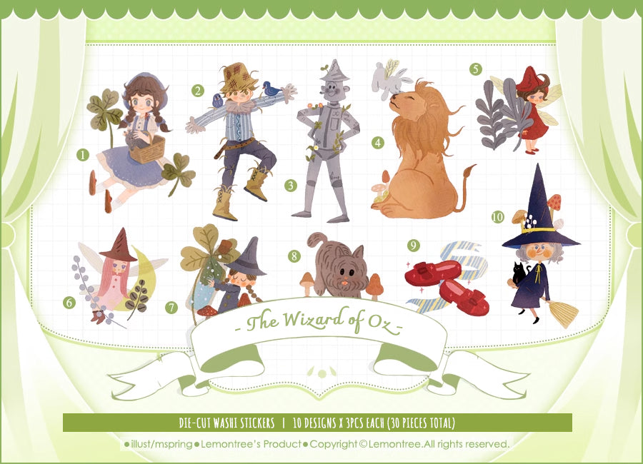 Lemontree Product: Fairy Tale Stickers Pack (Series A)