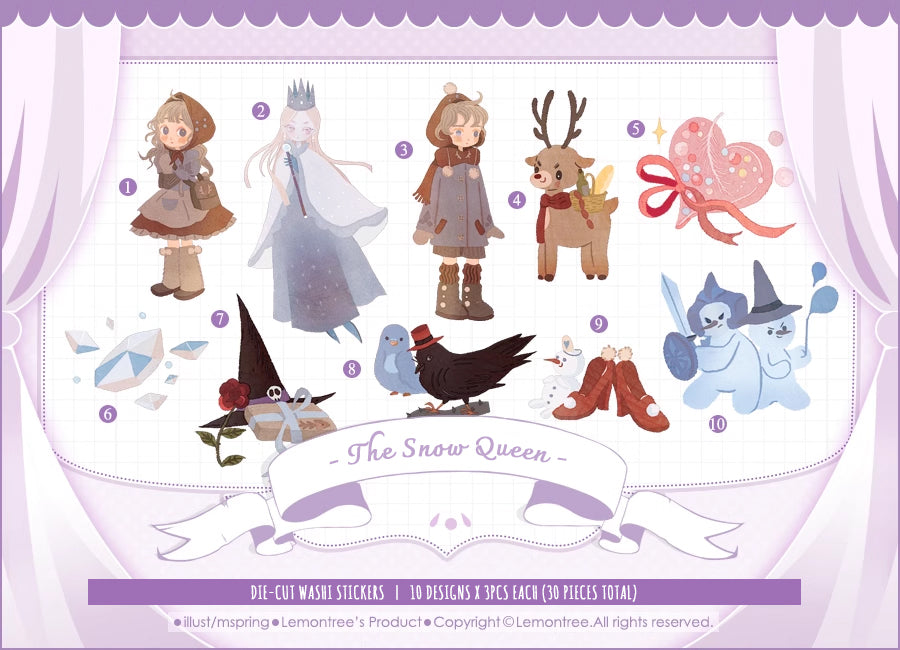 Lemontree Product: Fairy Tale Stickers Pack (Series A)