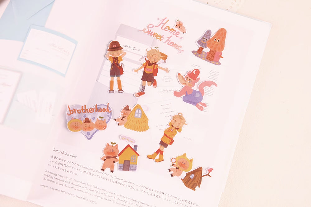 Lemontree Product: Fairy Tale Stickers Pack (Series A)