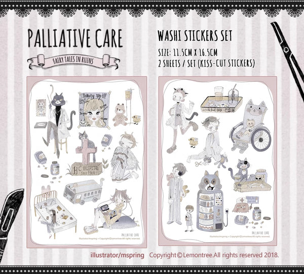 Lemontree Product: Palliative Care Stickers Sheet