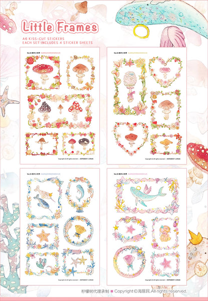 Lemontree Product: Little Frames Stickers Sheet