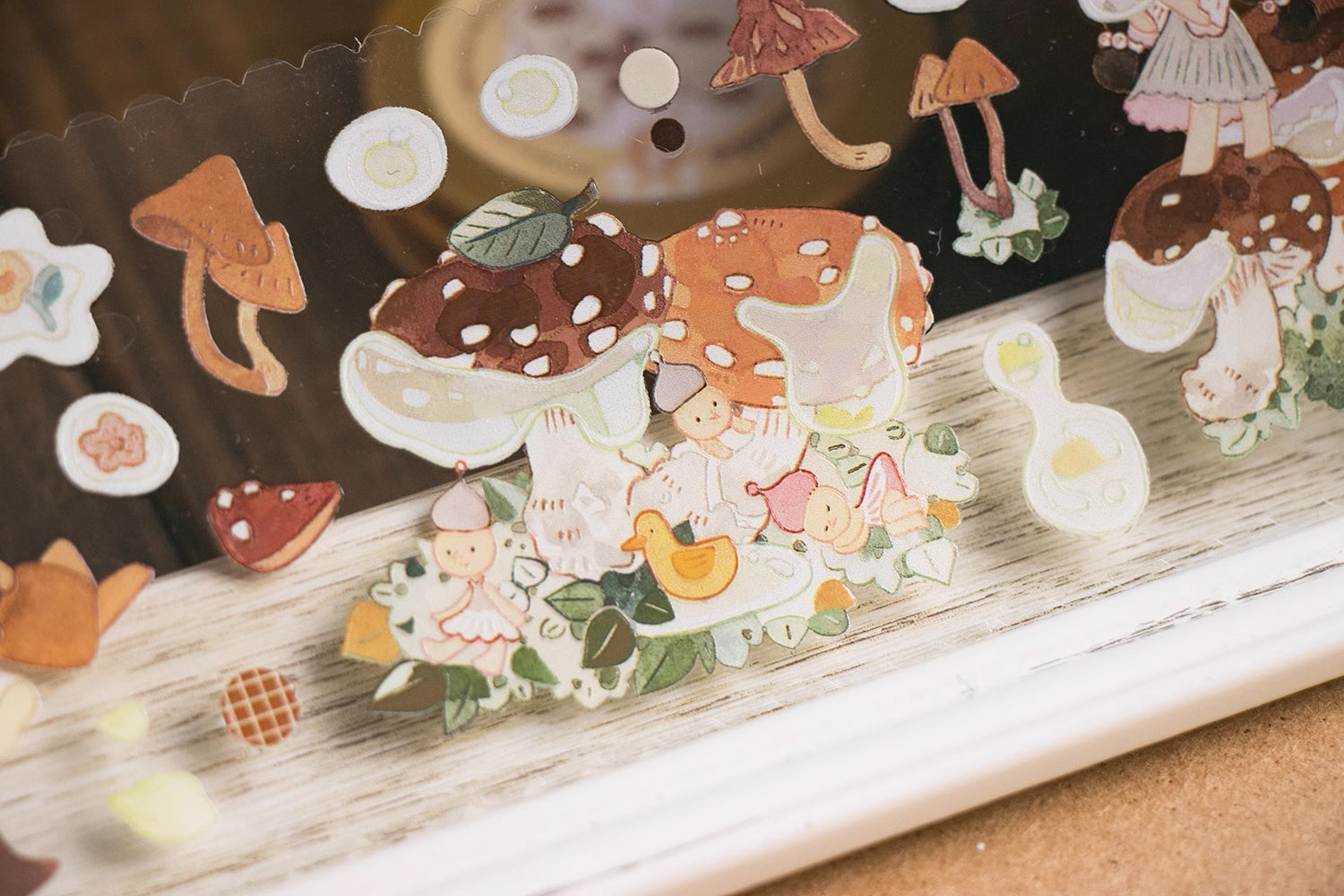 Lemontree Product Masking Tape: Mushroom Story