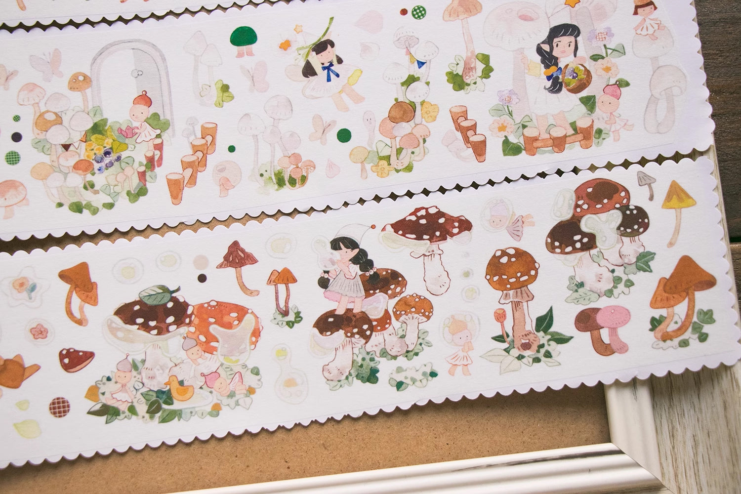 Lemontree Product Masking Tape: Mushroom Story