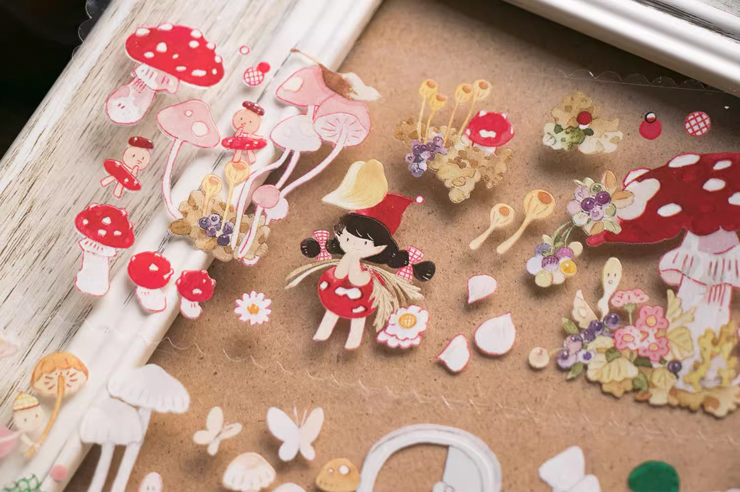 Lemontree Product Masking Tape: Mushroom Story