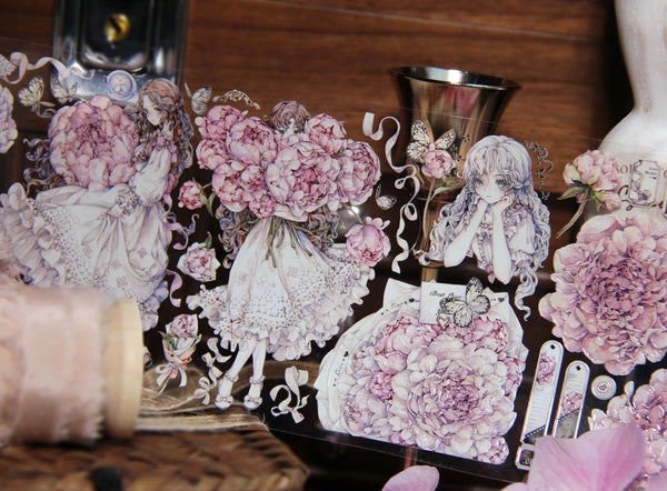 Lion Studio Masking Tape: Peony Season